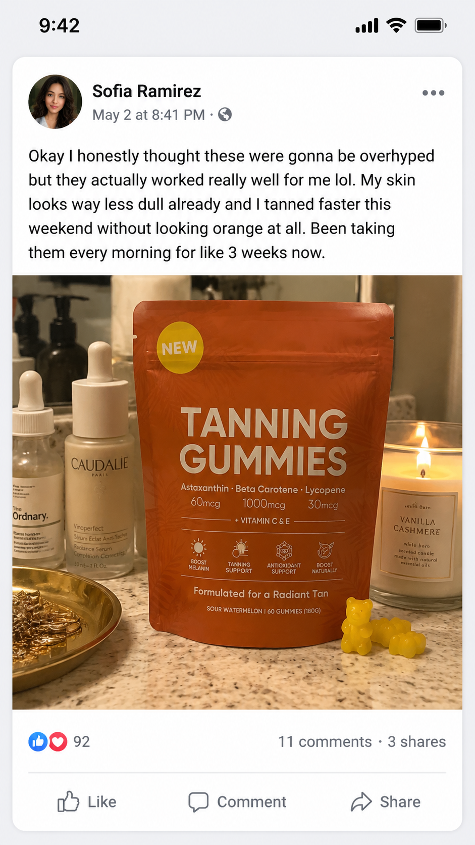 Sofia Ramirez review screenshot
